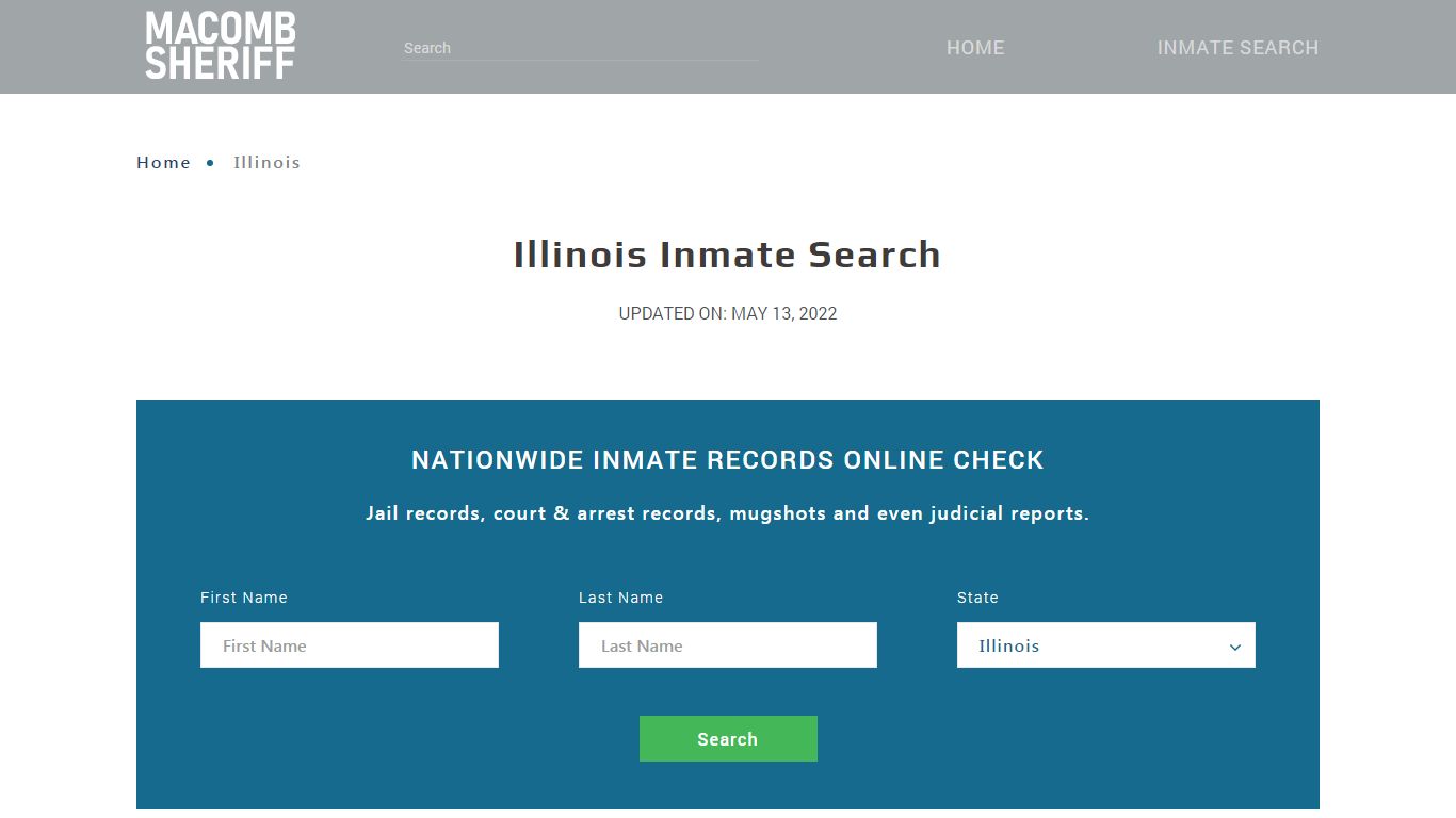 Illinois Inmate Search – Illinois Department of Corrections Offender Lookup